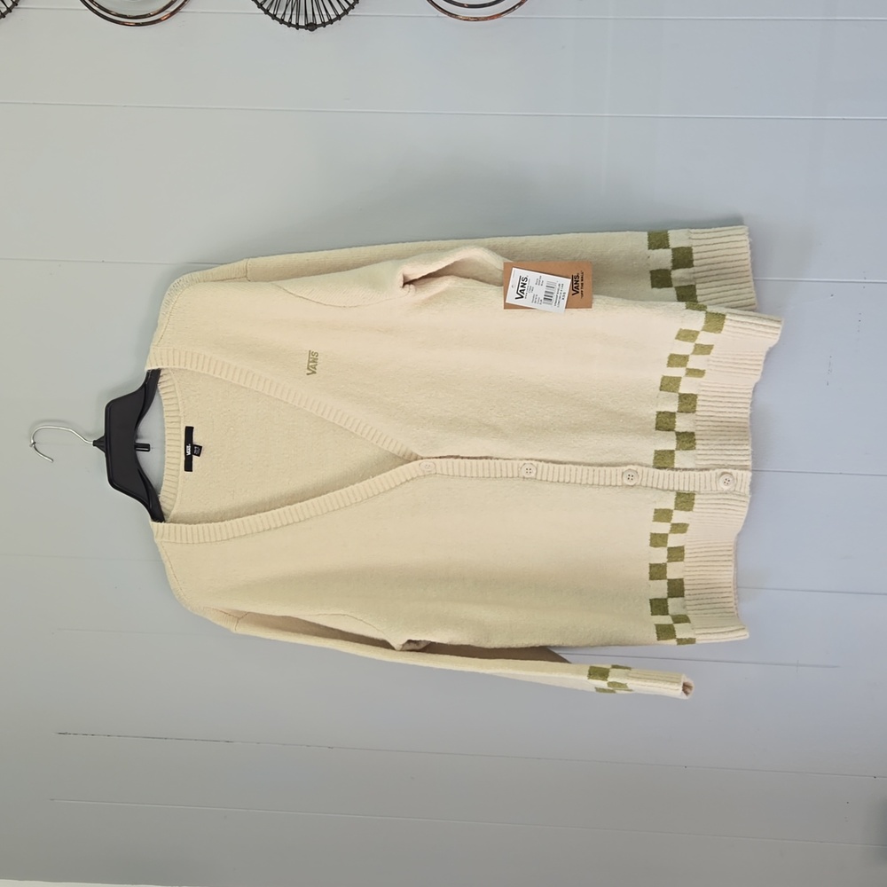 NWT Vans Cardigan Sweater Size XS/S
